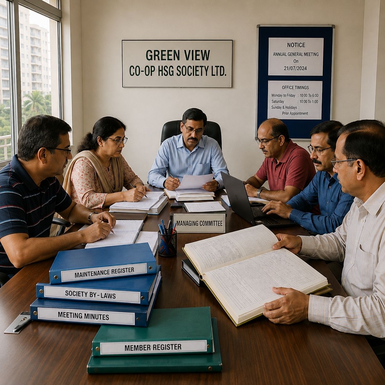 Society committee meeting