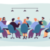Managing committee members in a meeting discussing spending authority under Chapter XI-B