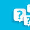 Question mark icons representing doubts about housing society committee member eligibility