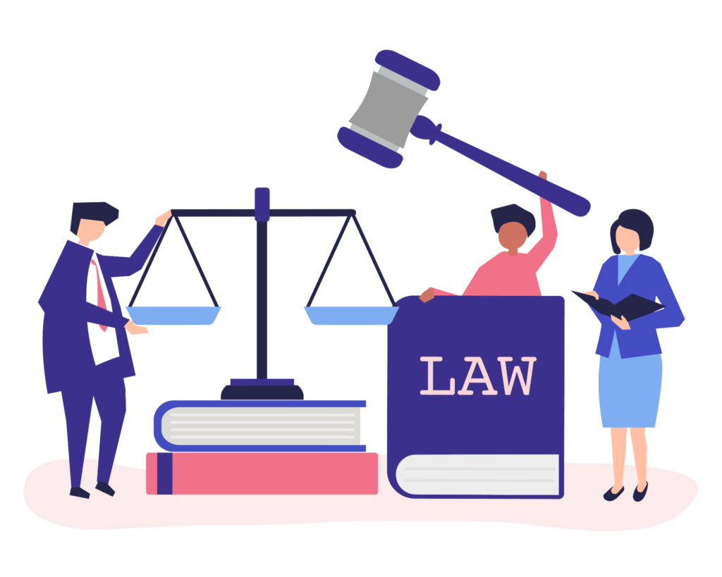 Legal illustration of scales and law book representing Section 79A redevelopment consent framework